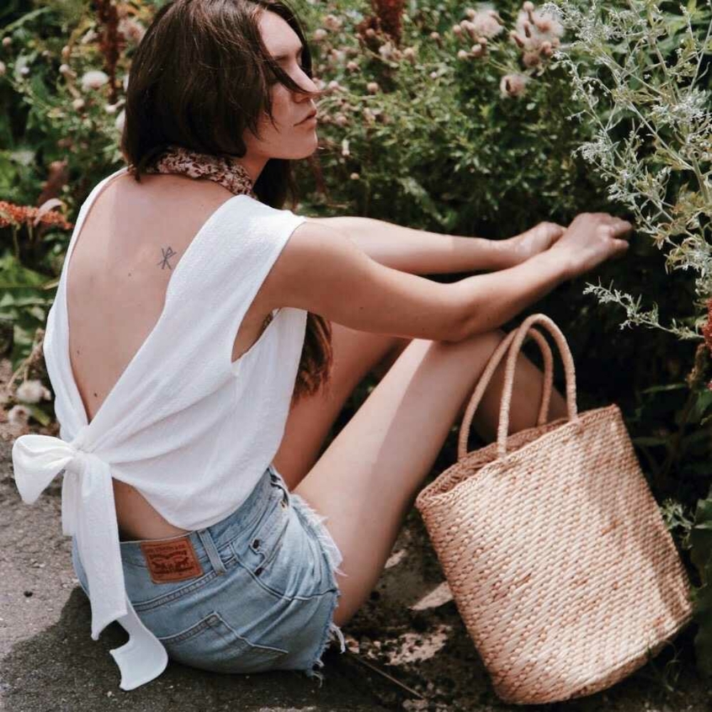 Hackwith Design House Tie Back Tank